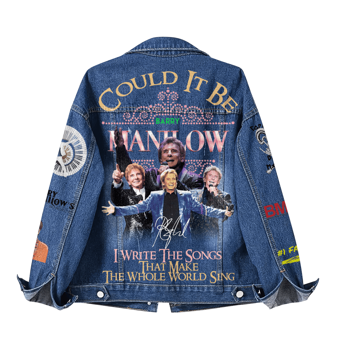 BRML Denim Jacket PTLE - dcprintify