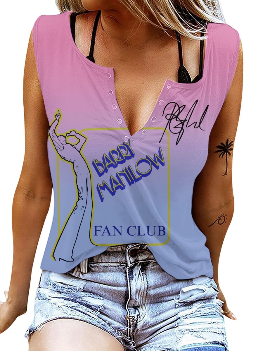 BRML Women's V - neck Tank Top PTLE - dcprintify