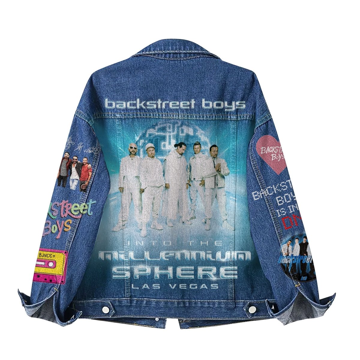 BSB Denim Jacket NTY - dcprintify