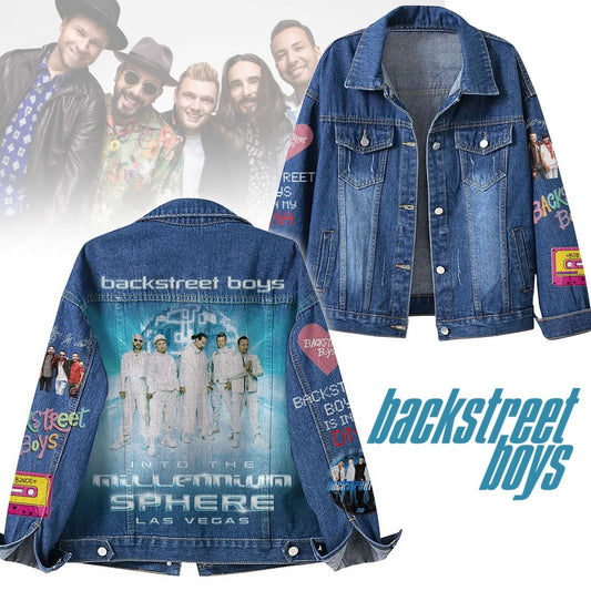 BSB Denim Jacket NTY - dcprintify