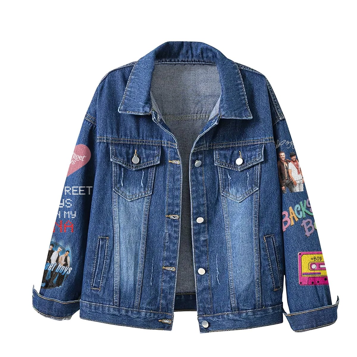 BSB Denim Jacket NTY - dcprintify