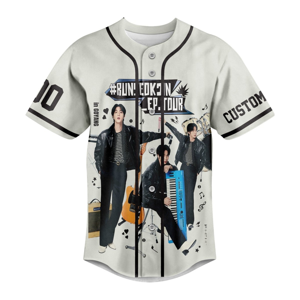BTS CUSTOM JERSEY SHIRT TMN - dcprintify