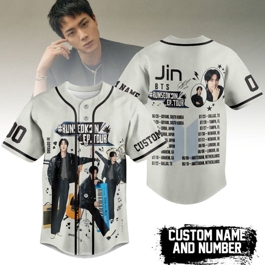 BTS CUSTOM JERSEY SHIRT TMN - dcprintify