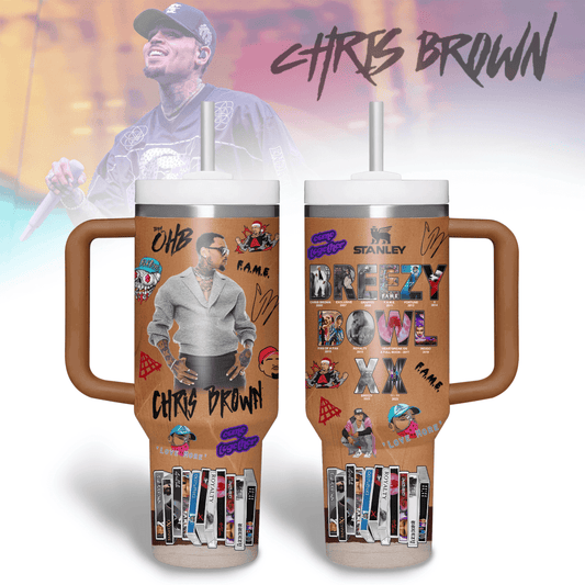 CHRB 40oz Tumbler With Handle TMN - dcprintify