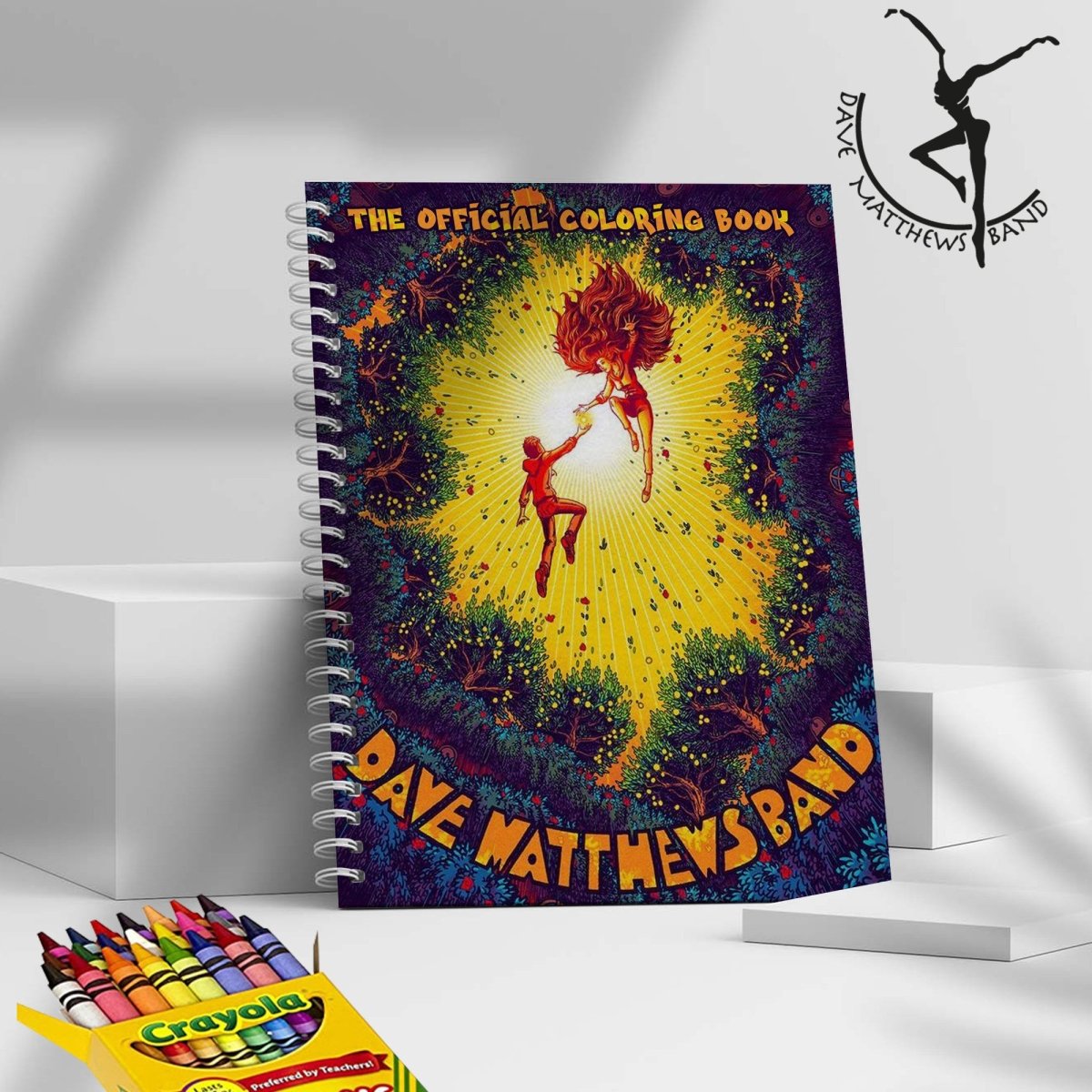 DAVE MATTHEWS MIXED COLORING BOOK PTH - dcprintify