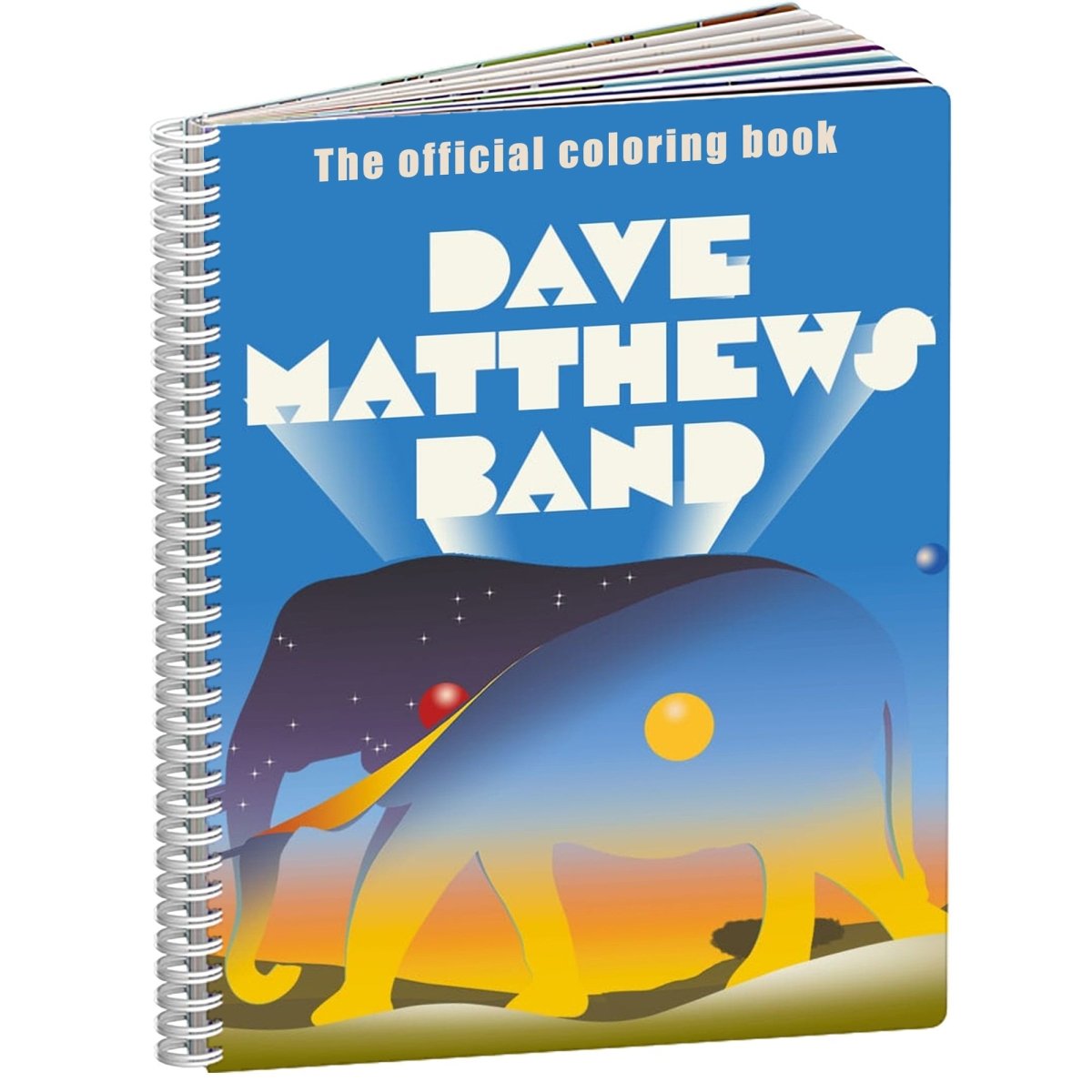 DAVE MATTHEWS MIXED COLORING BOOK PTH - dcprintify