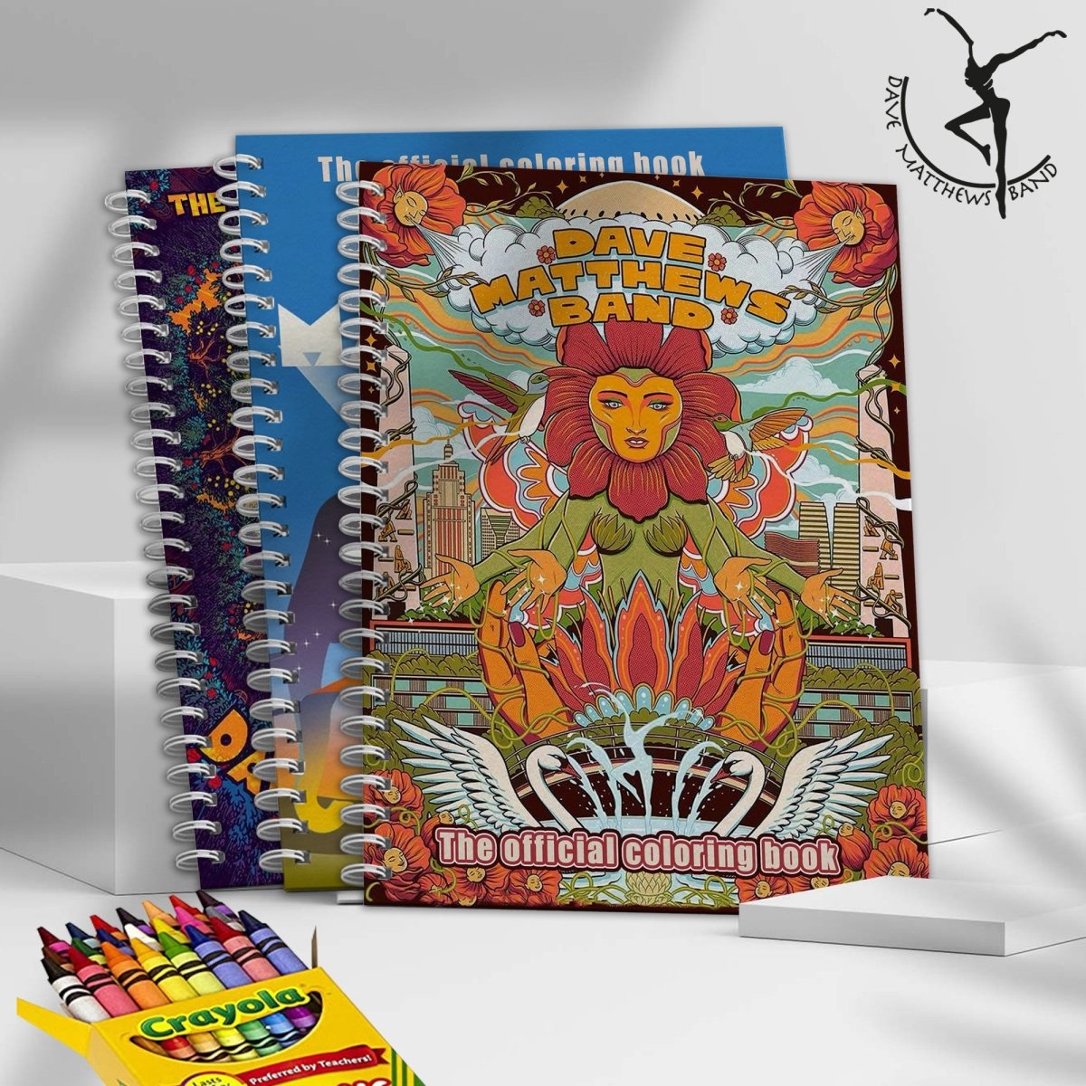DAVE MATTHEWS MIXED COLORING BOOK PTH - dcprintify