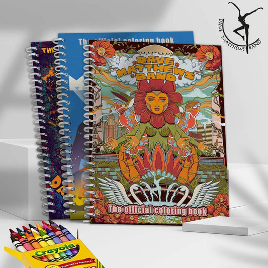 DAVE MATTHEWS MIXED COLORING BOOK PTH - dcprintify