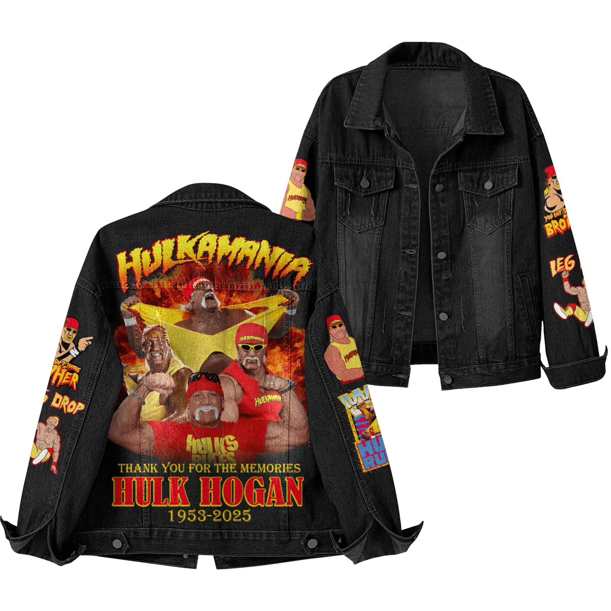HHG Denim Jacket DAT - dcprintify