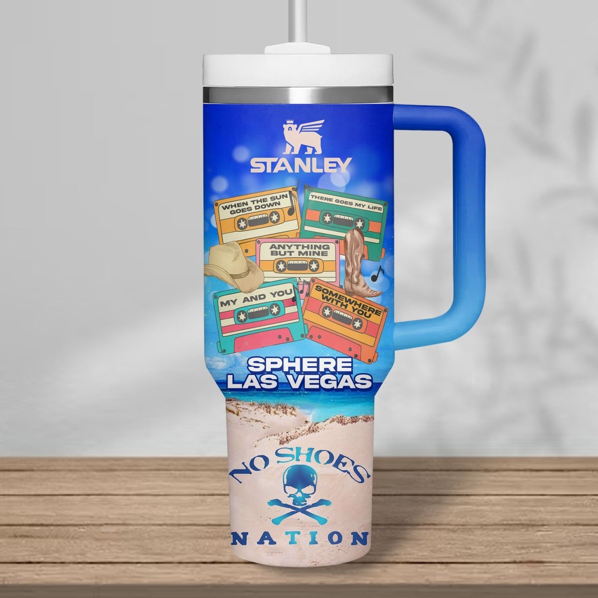KNCN 40oz Tumbler With Handle DAT - dcprintify