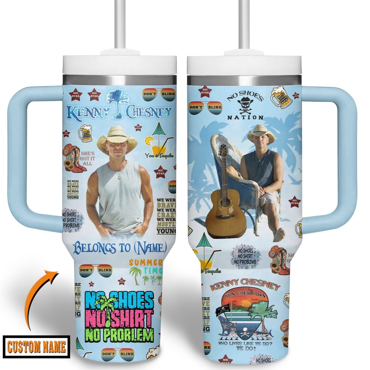 KNCN 40oz Tumbler With Handle TNSM - dcprintify