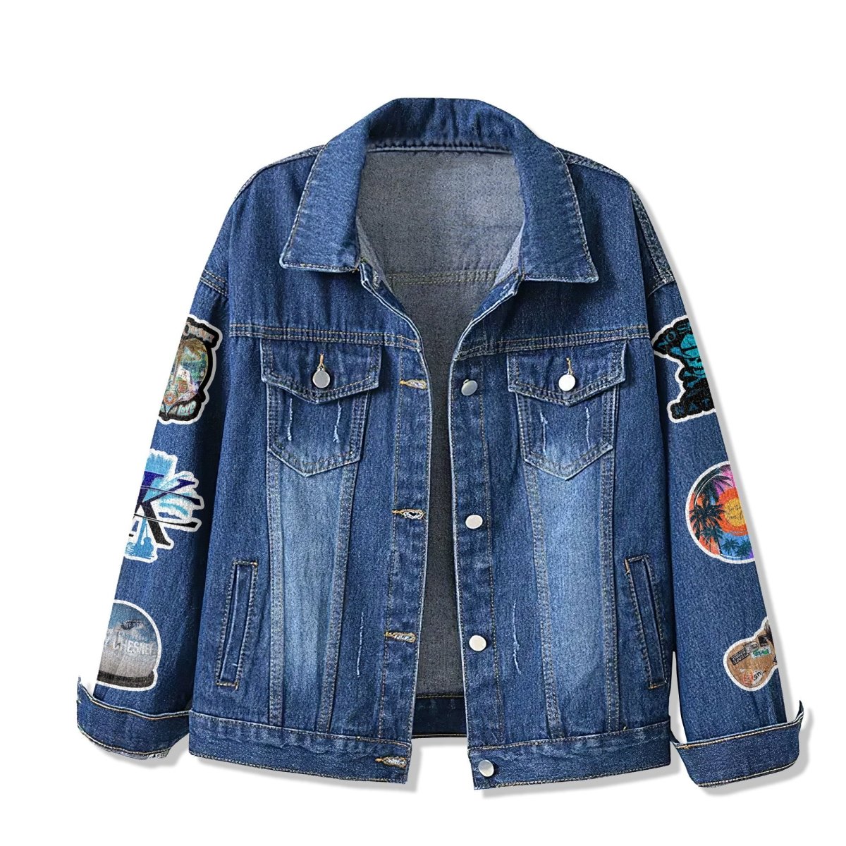 KNCN Denim Jacket TTHG - dcprintify