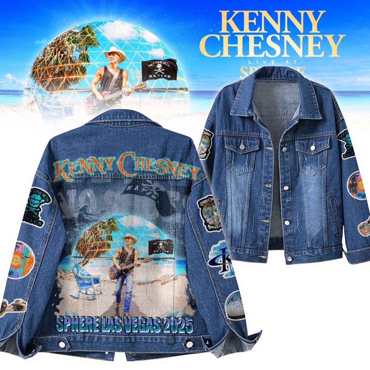 KNCN Denim Jacket TTHG - dcprintify