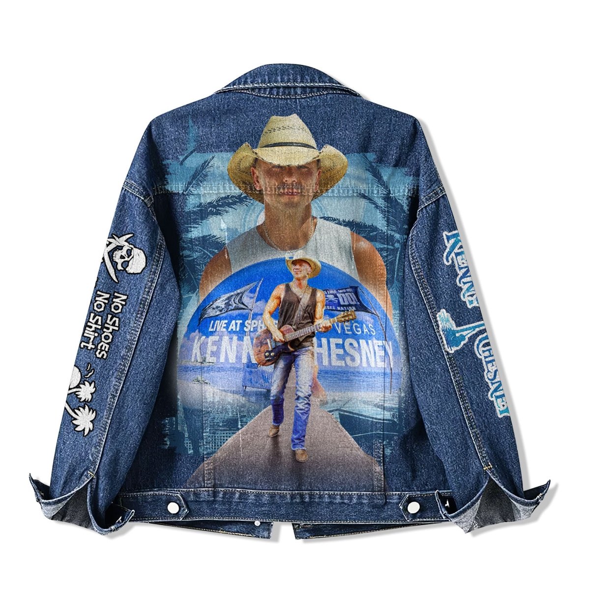 KNCN Denim Jacket TTN - dcprintify