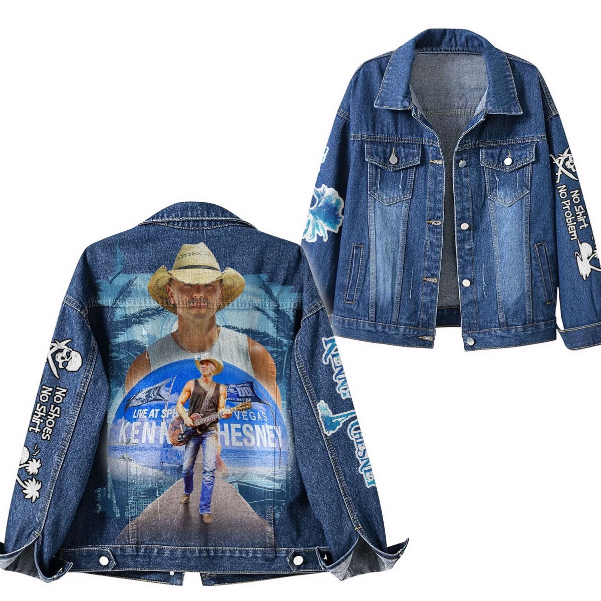 KNCN Denim Jacket TTN - dcprintify