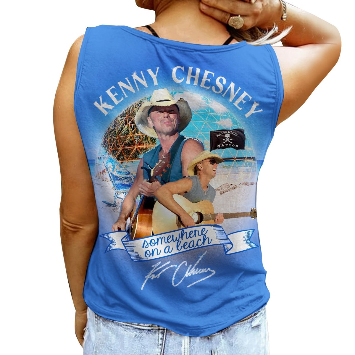 KNCN Women's V - neck Tank Top TNSM - dcprintify