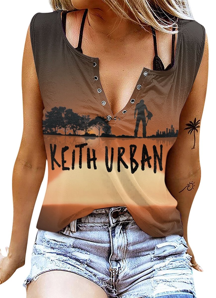 KUB Women's V - neck Tank Top TTT - dcprintify