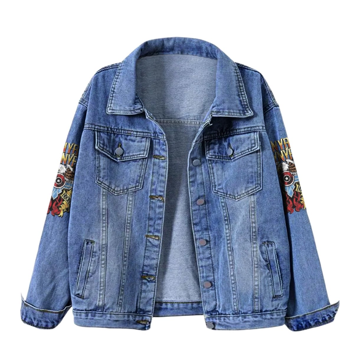 LNSN Denim Jacket TMK - dcprintify