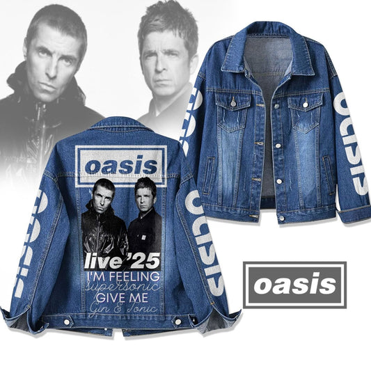 OAS Denim Jacket DNT - dcprintify
