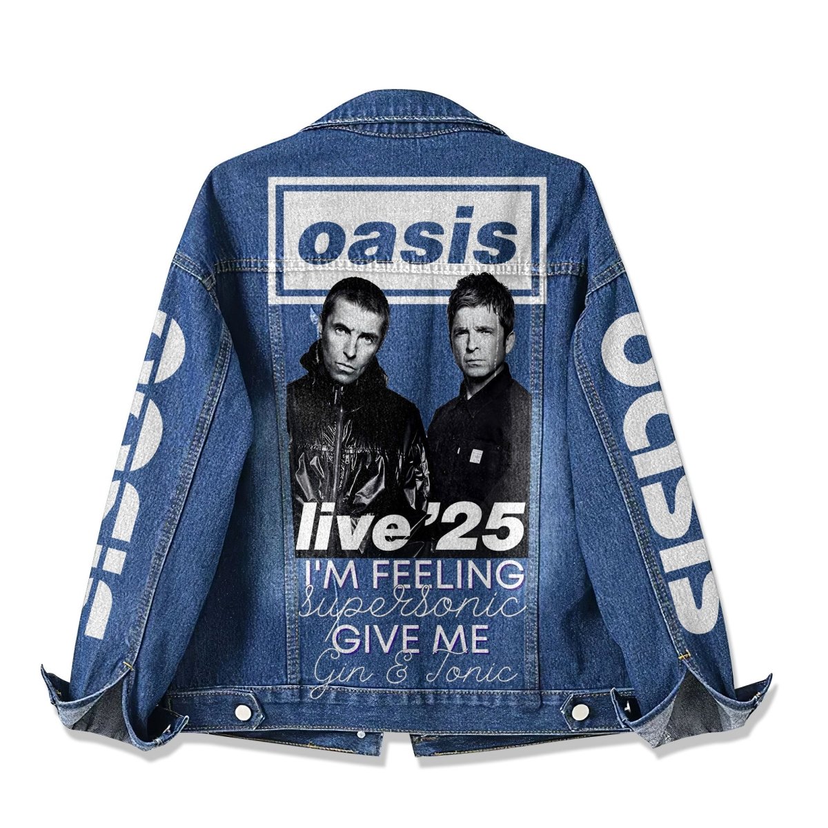 OAS Denim Jacket DNT - dcprintify