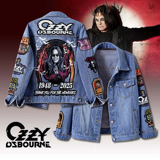 OZOB Denim Jacket DC - dcprintify