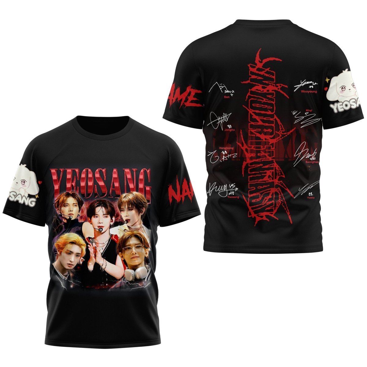 PREMIUM ATEEZ 3D SHIRT TNSM - dcprintify