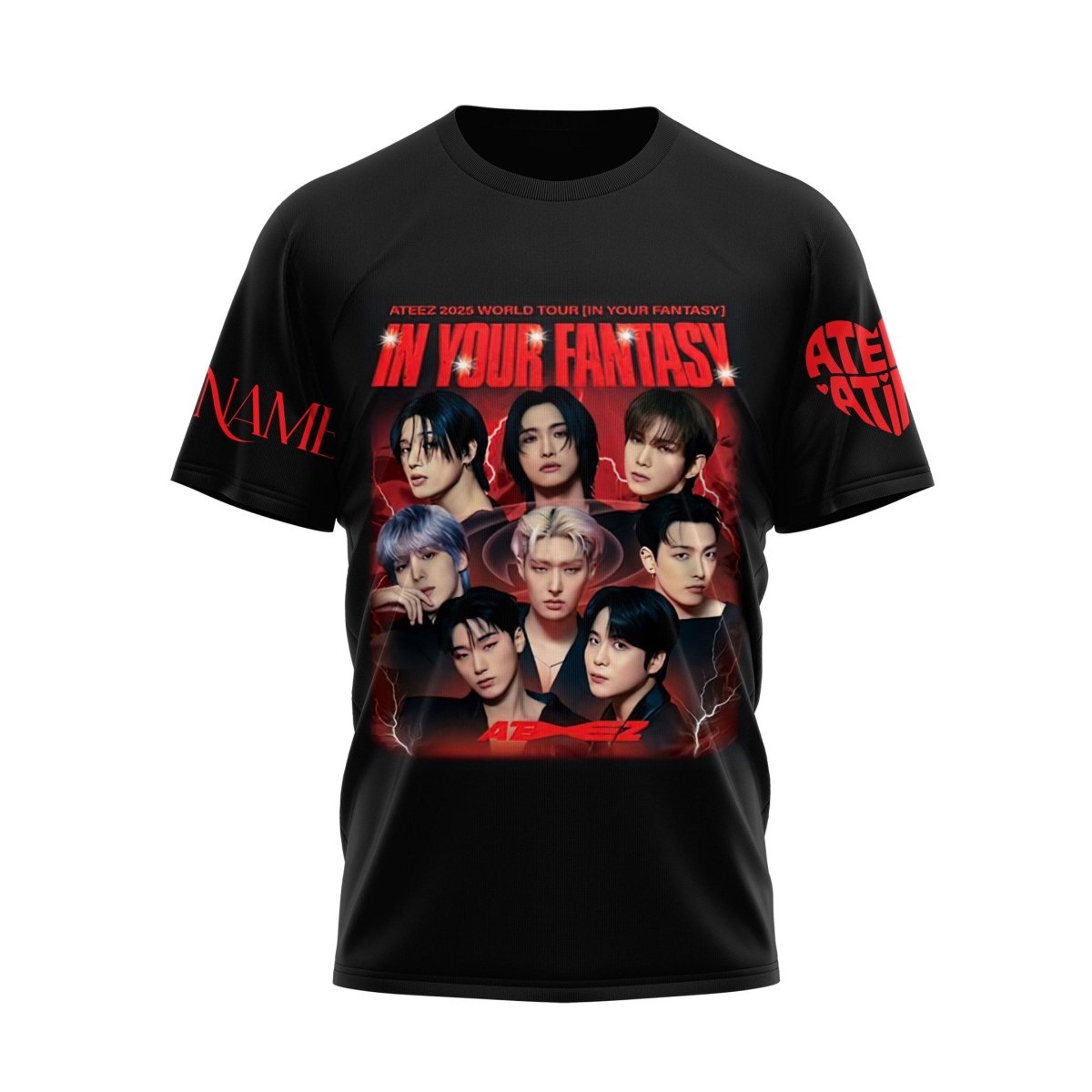 PREMIUM ATEEZ 3D SHIRT TNSM - dcprintify
