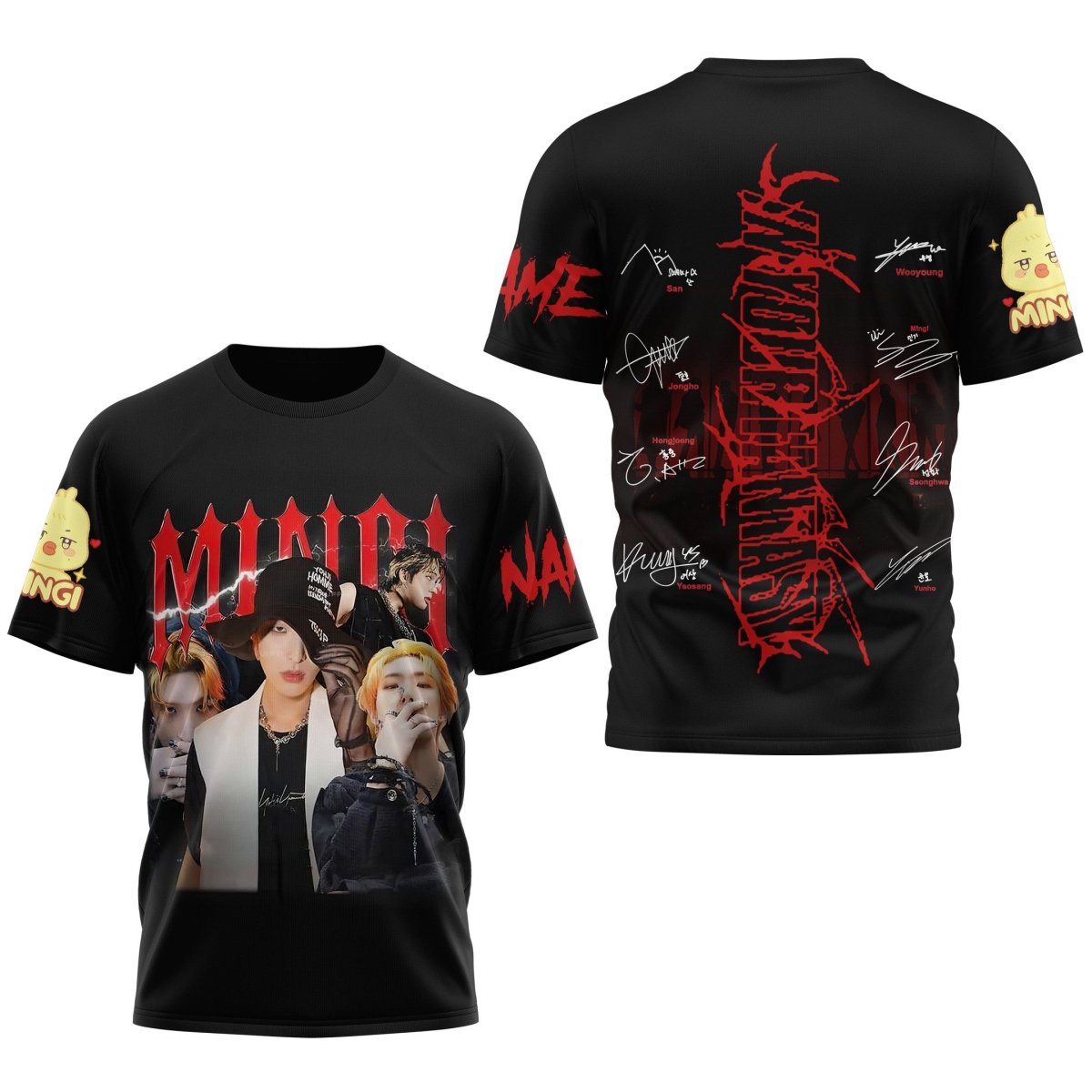 PREMIUM ATEEZ 3D SHIRT TNSM - dcprintify