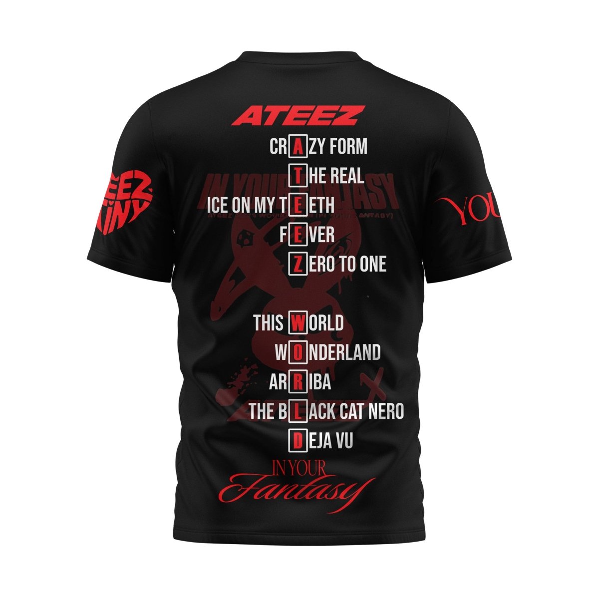 PREMIUM ATEEZ 3D SHIRT TNSM - dcprintify