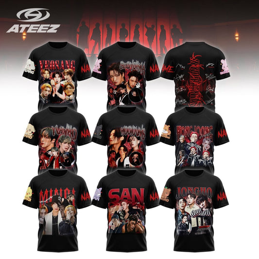 PREMIUM ATEEZ 3D SHIRT TNSM - dcprintify