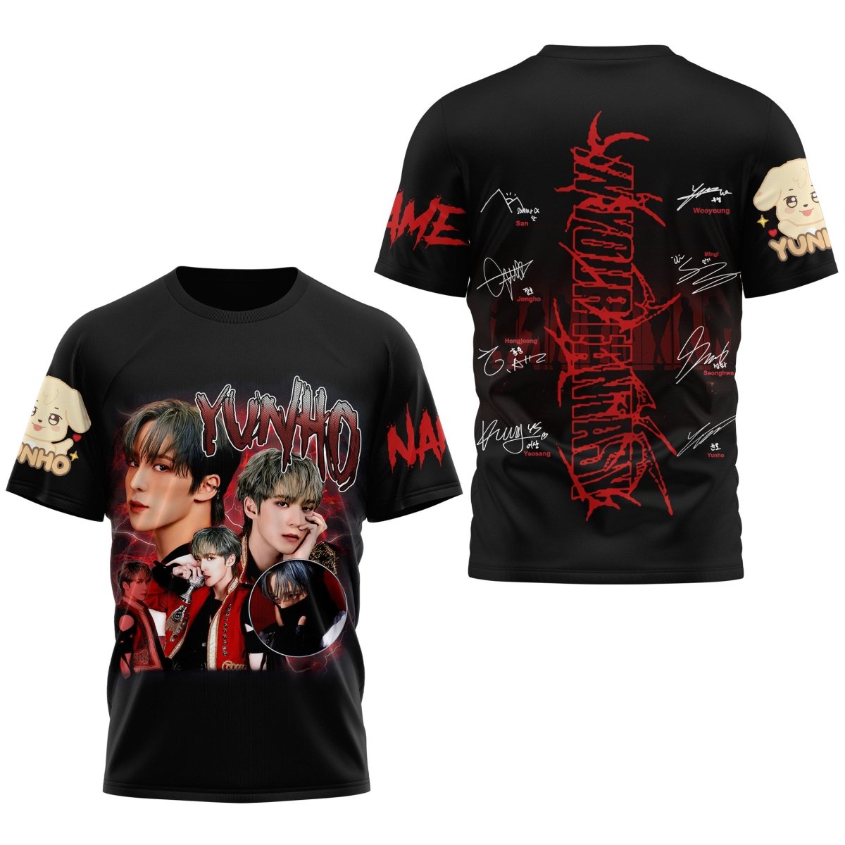 PREMIUM ATEEZ 3D SHIRT TNSM - dcprintify