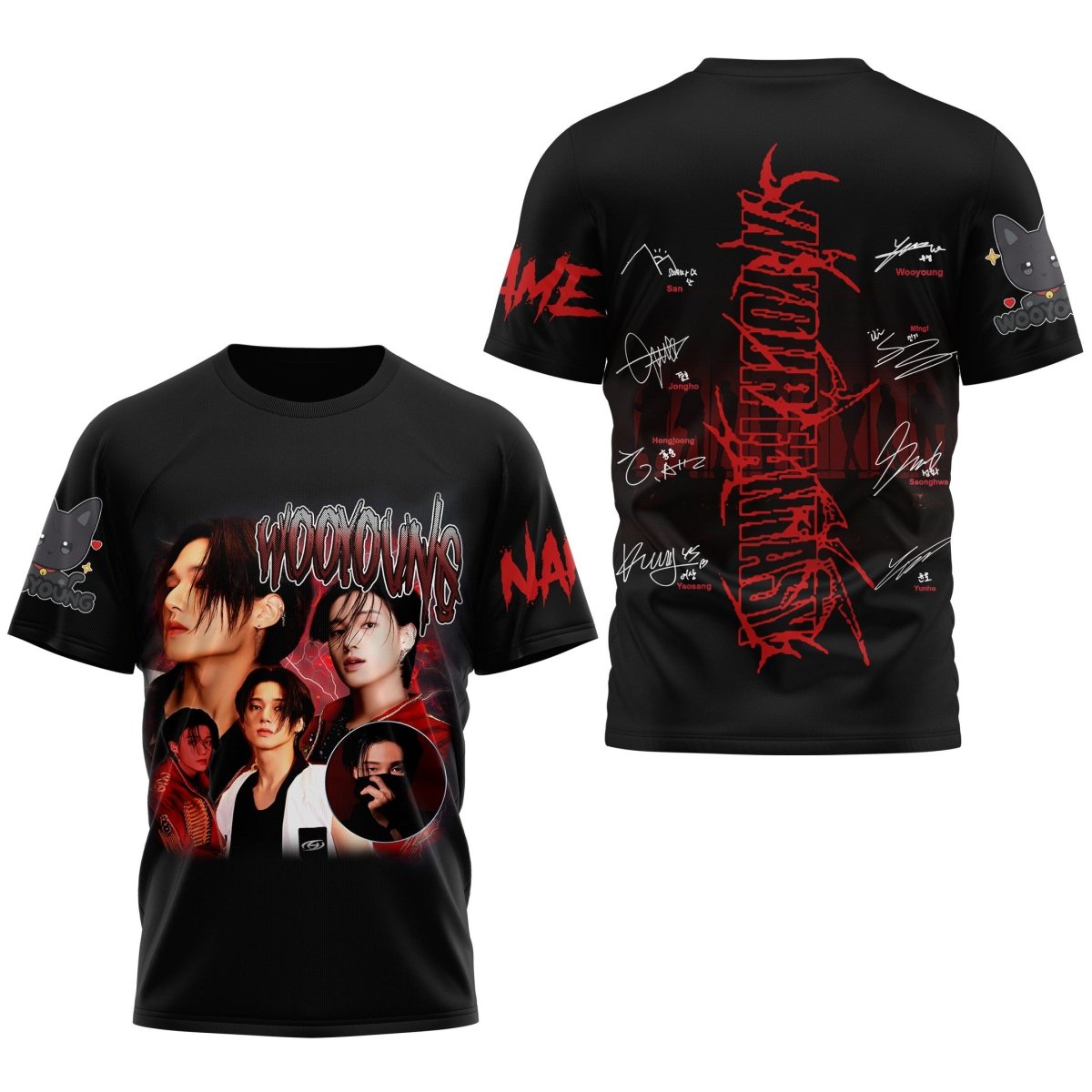 PREMIUM ATEEZ 3D SHIRT TNSM - dcprintify