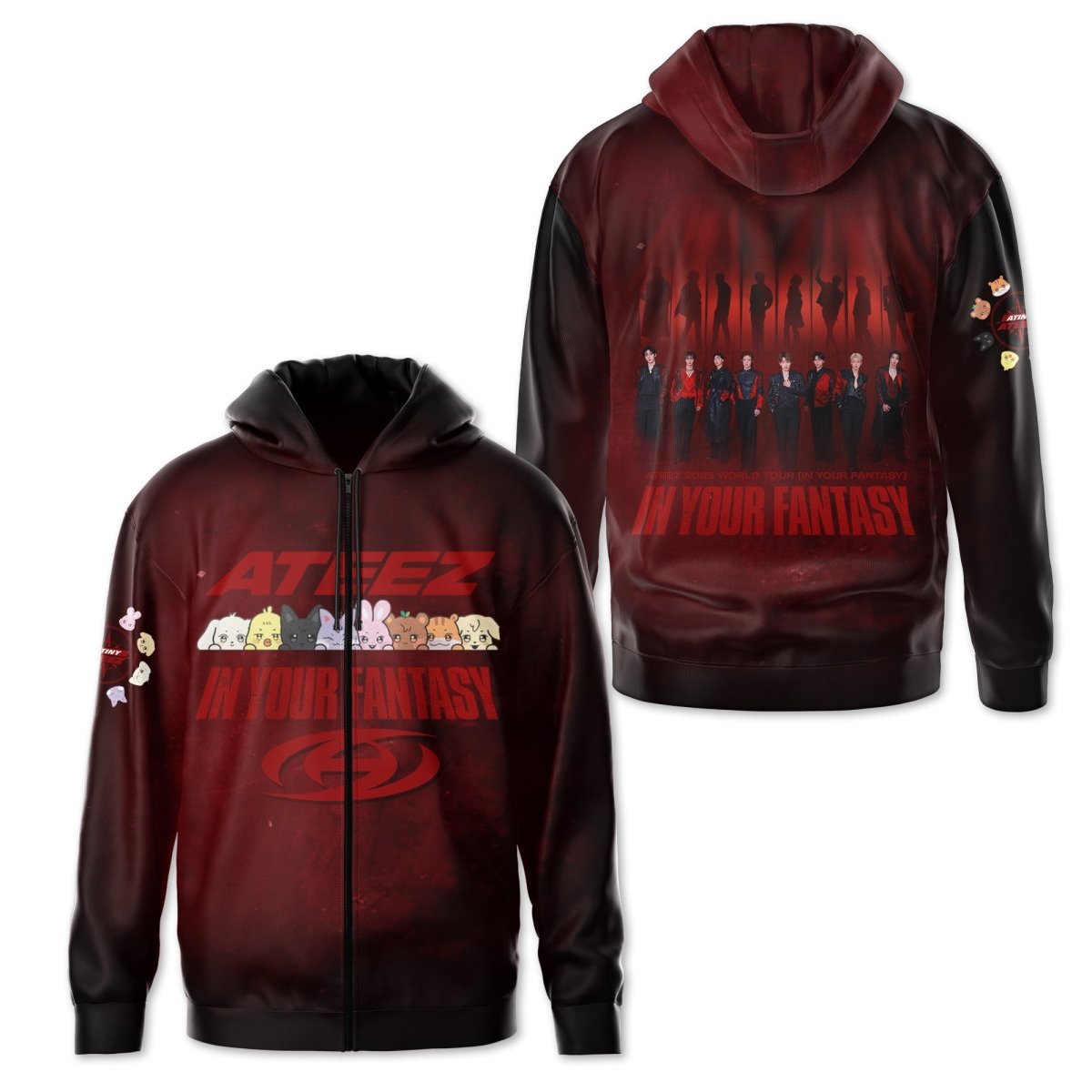 PREMIUM ATEEZ 3D SHIRT TTN - dcprintify