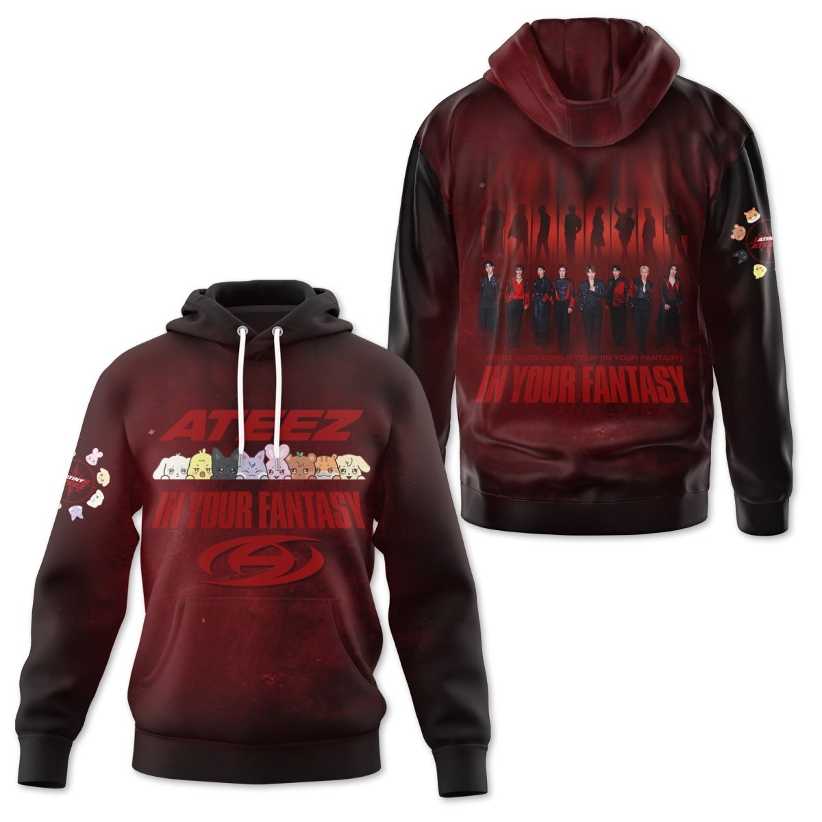 PREMIUM ATEEZ 3D SHIRT TTN - dcprintify