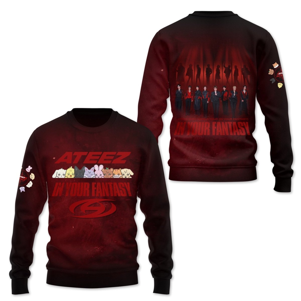 PREMIUM ATEEZ 3D SHIRT TTN - dcprintify