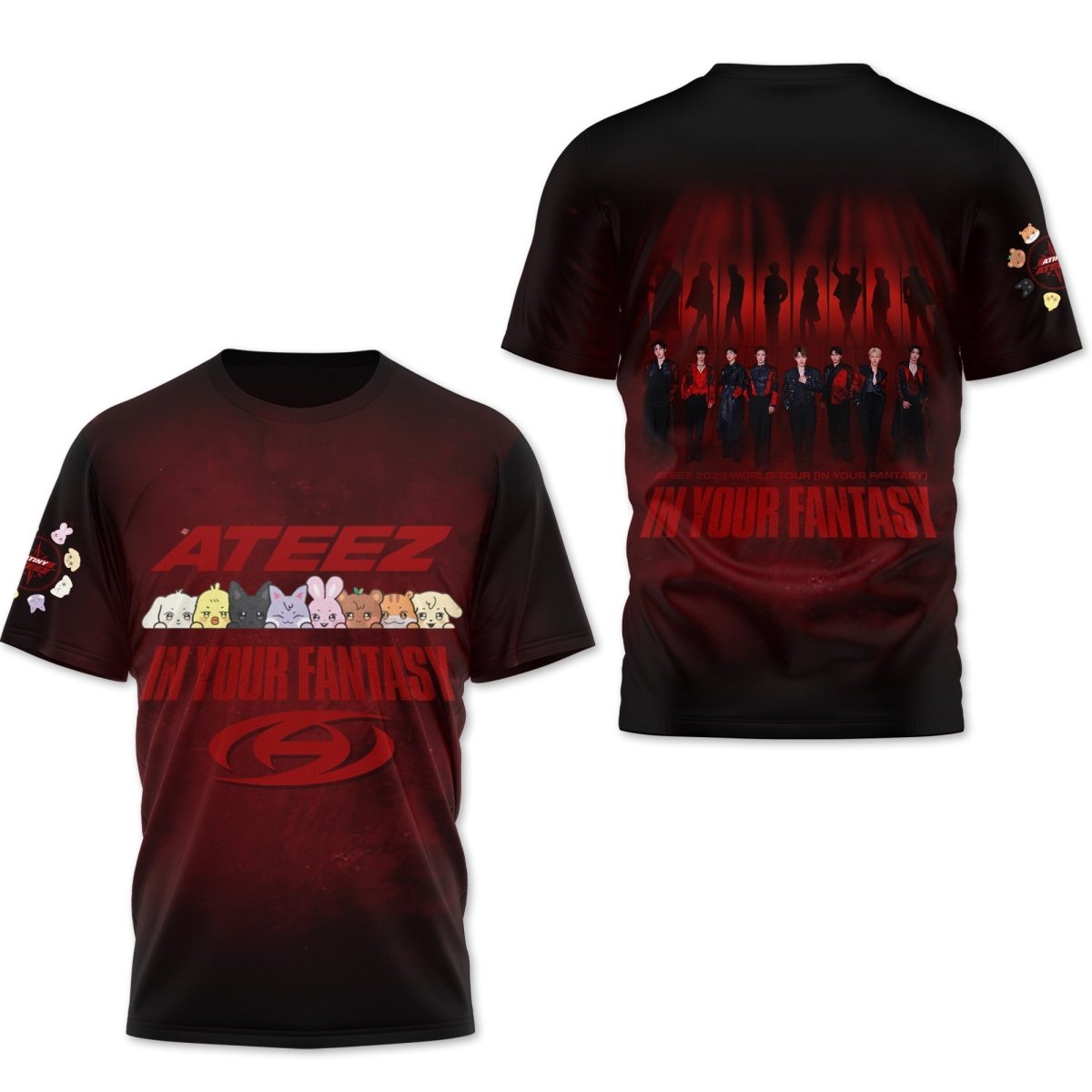 PREMIUM ATEEZ 3D SHIRT TTN - dcprintify