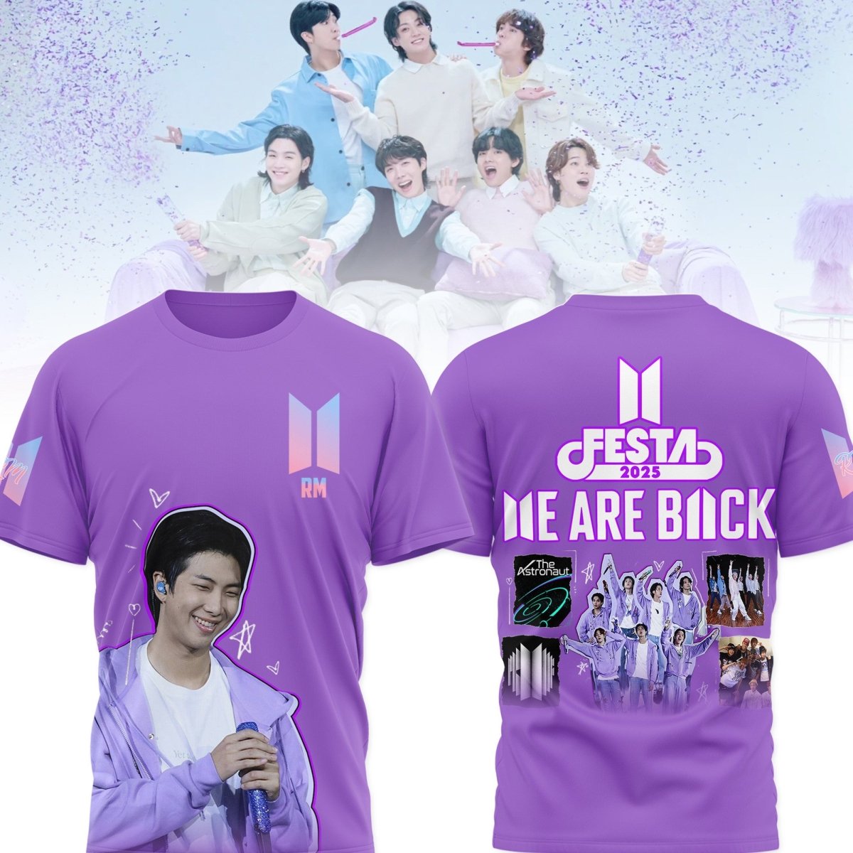 PREMIUM BTS 3D SHIRT TTN - dcprintify