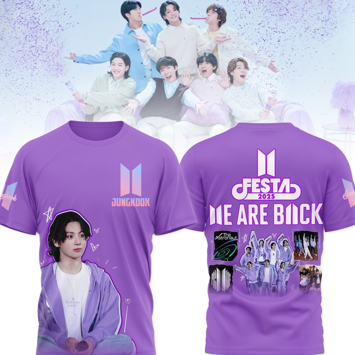PREMIUM BTS 3D SHIRT TTN - dcprintify