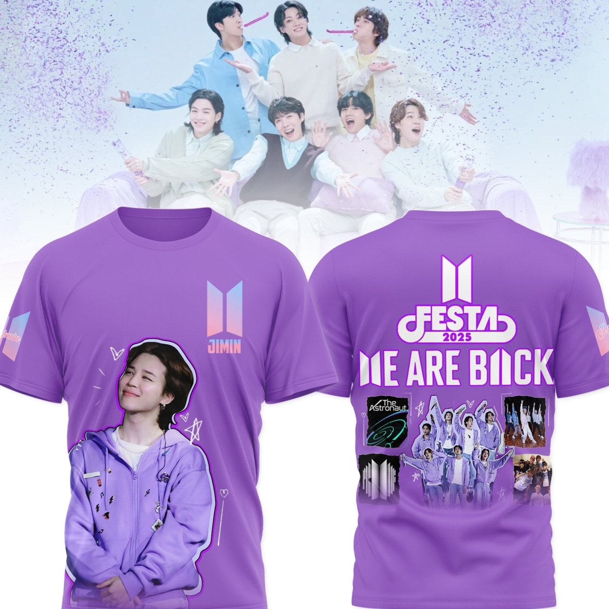 PREMIUM BTS 3D SHIRT TTN - dcprintify