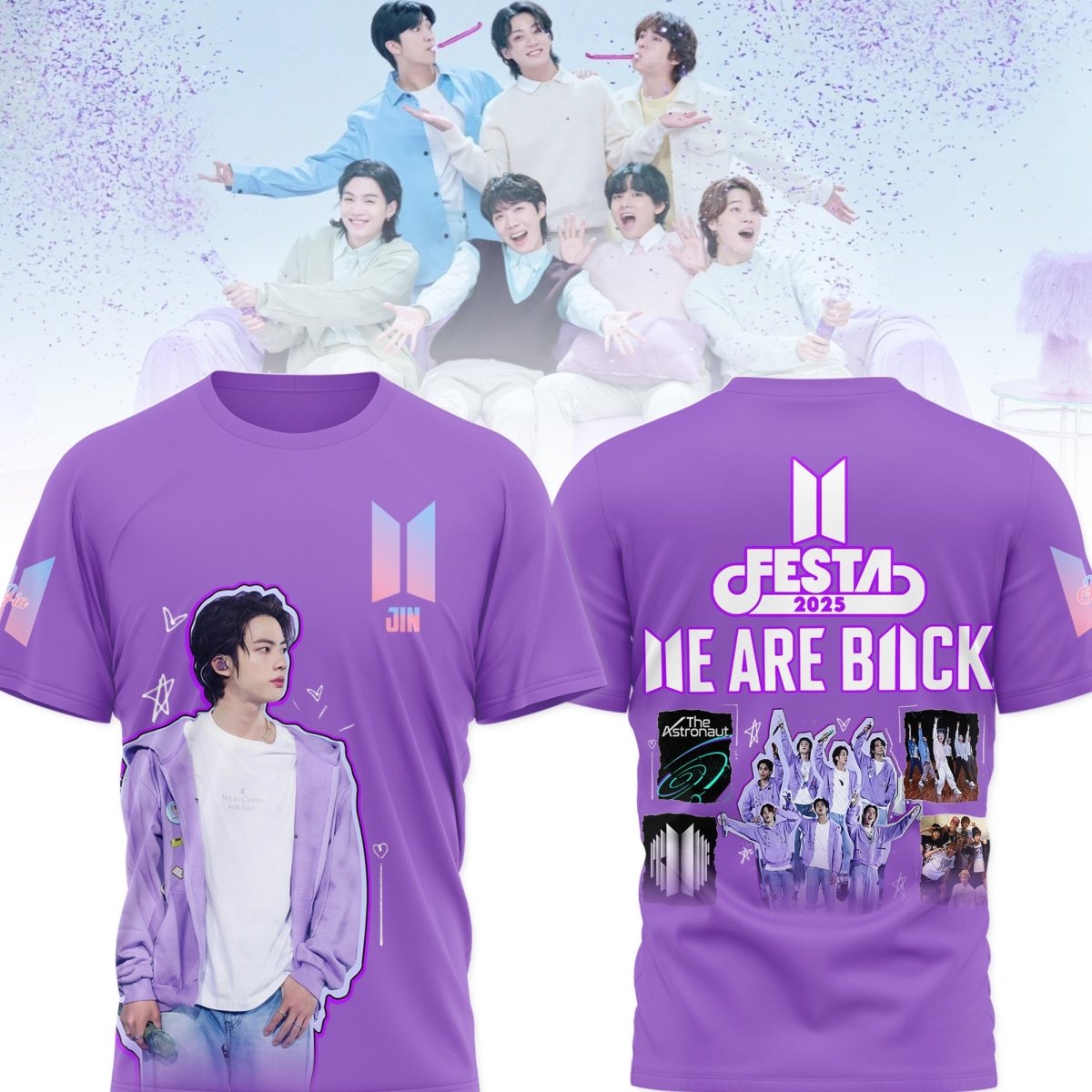 PREMIUM BTS 3D SHIRT TTN - dcprintify
