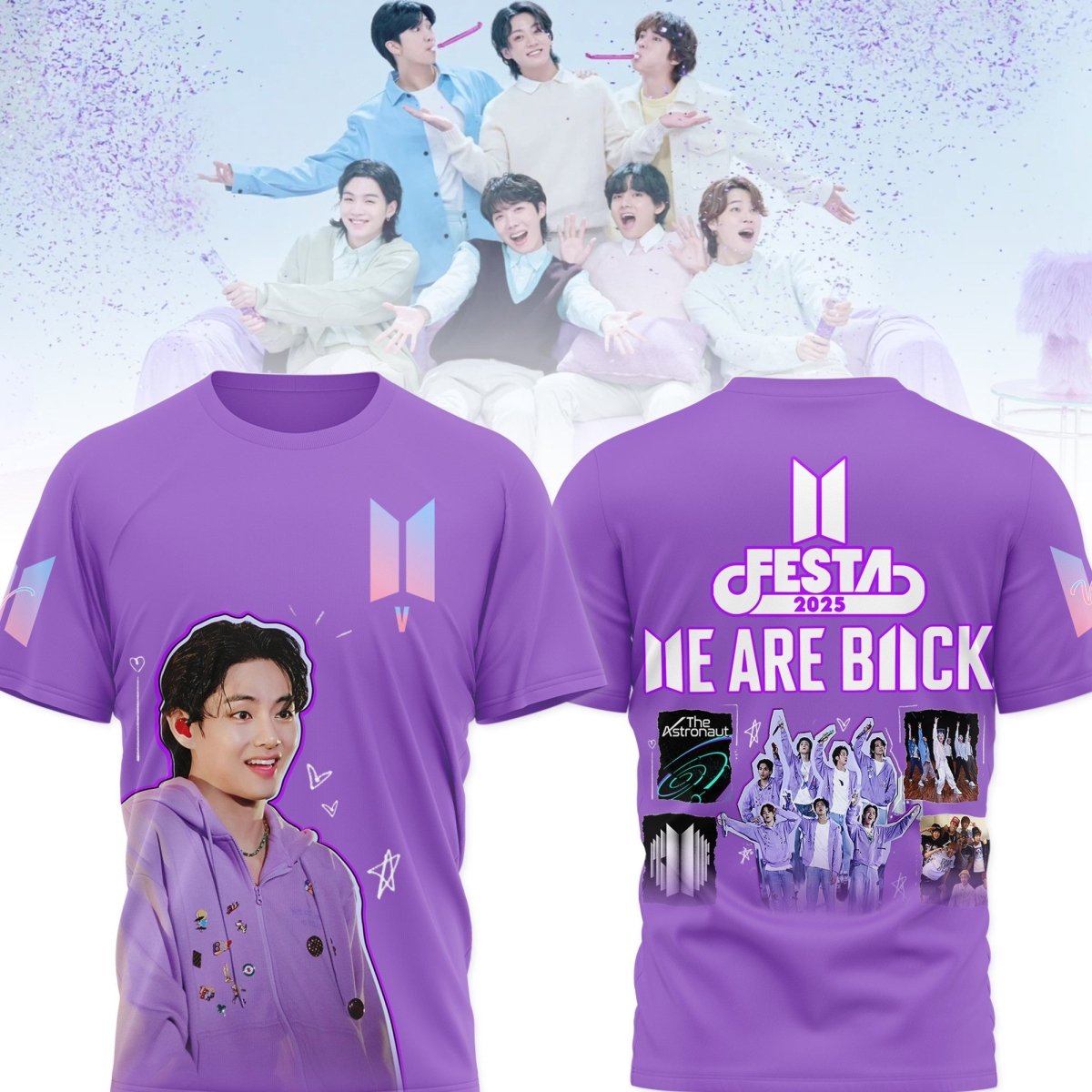 PREMIUM BTS 3D SHIRT TTN - dcprintify