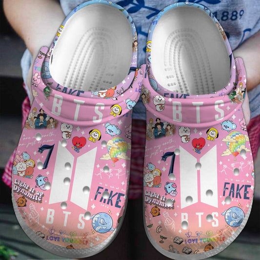 PREMIUM BTS CLOGS LA - dcprintify