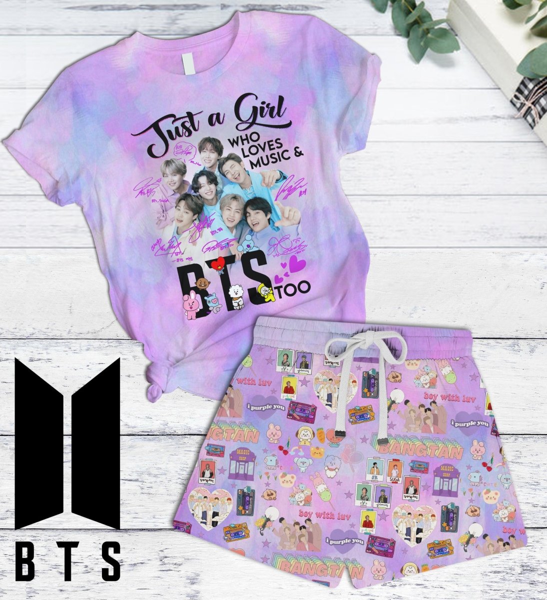 PREMIUM BTS PAJAMAS TNSM - dcprintify