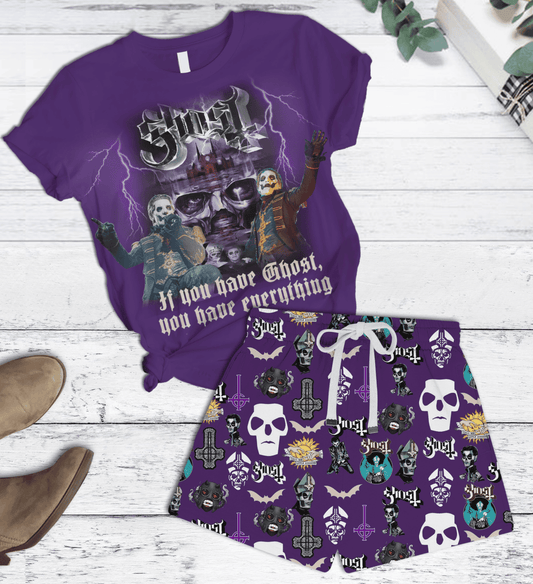 PREMIUM GHB T - SHIRT AND SHORTS SET PMN - dcprintify