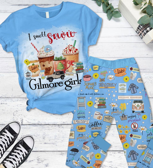PREMIUM GMG CHRISTMAS PAJAMAS SET LA - dcprintify