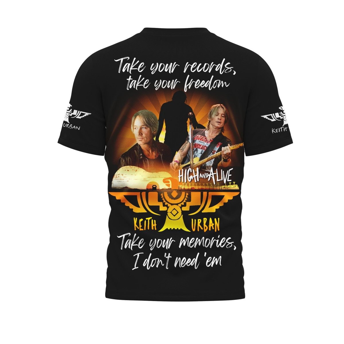 PREMIUM KEITH URBAN 3D SHIRT TTT - dcprintify
