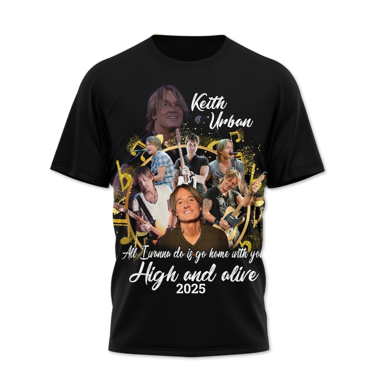 PREMIUM KEITH URBAN 3D SHIRT TTT - dcprintify