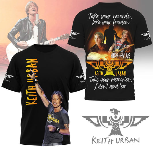 PREMIUM KEITH URBAN 3D SHIRT TTT - dcprintify