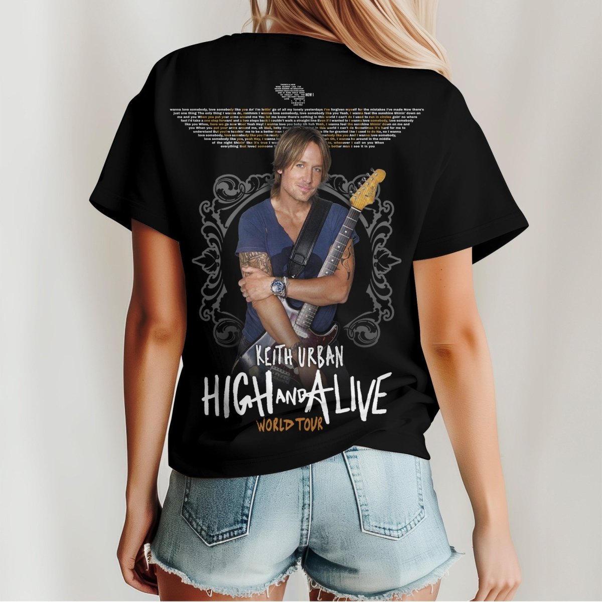 PREMIUM KEITH URBAN 3D SHIRT TTT - dcprintify