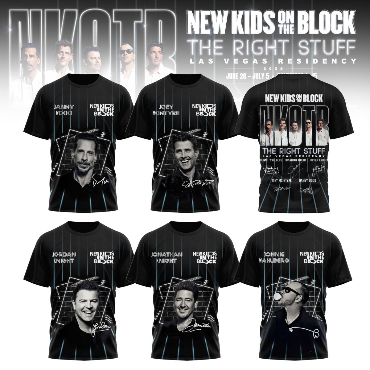 PREMIUM NKOTB 3D SHIRT DAT - 1 - dcprintify